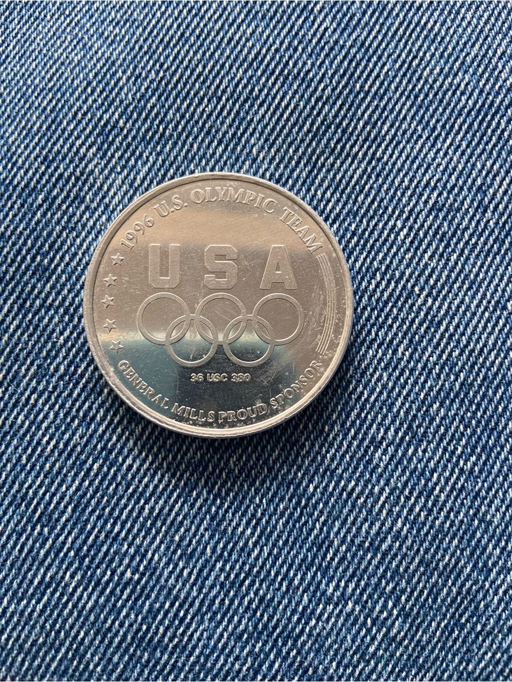 1996 Atlanta Olympics Gymnastics Commemorative Coin